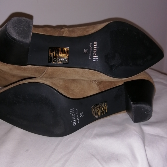 Minelli suede boots - Picture 8 of 16